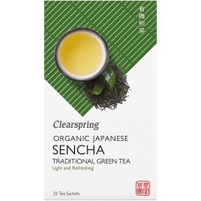 Japoniška žalioji arbata SENCHA, ekologiška (20pak.)